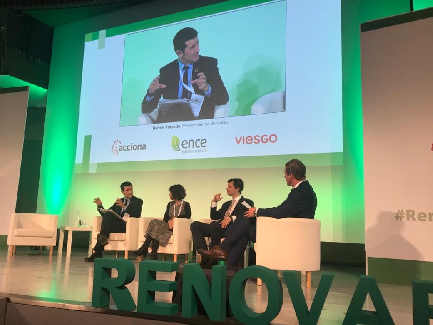 Rubén Folgado defiende el papel de la Industria en el Congreso Nacional de Energías Renovables que se celebra en Madrid