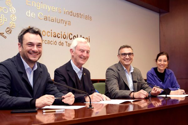 Ingenieros Industriales de Cataluña y AEQT firman la primera alianza para la formación técnica